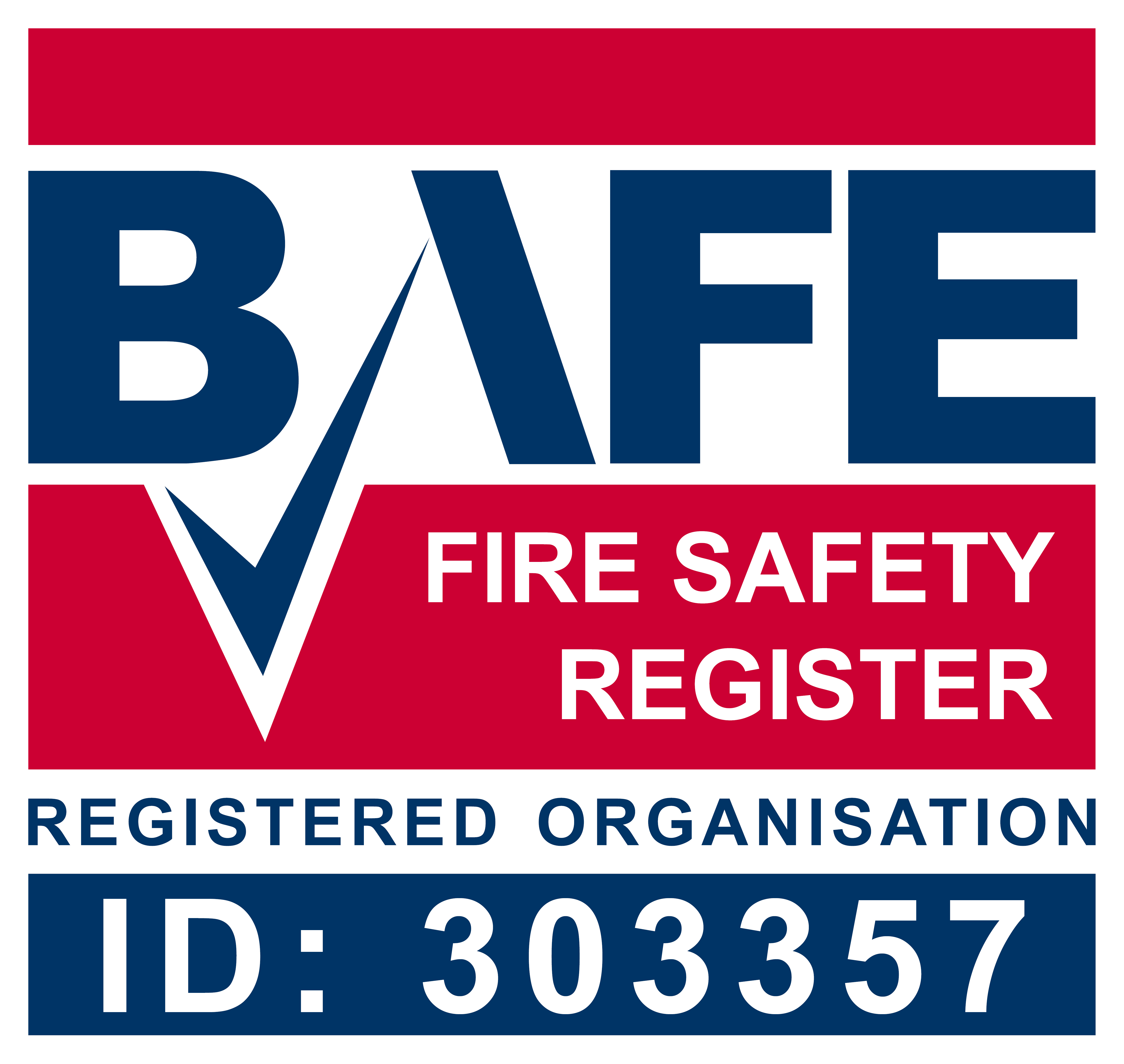 BAFE Registered Organisation ID 303357
